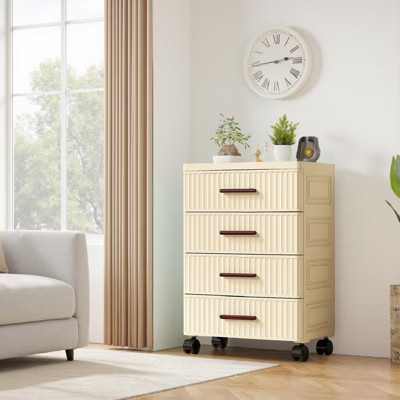 Multifunctional Storage Cabinet - Mobile Drawer Organizer for Bedroom & Living Room | Target