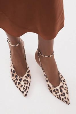 By Anthropologie Ankle-Wrap Kitten Heels | Anthropologie (US)