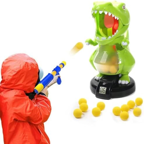 EagleStone Dinosaur Shooting Toys for Boys 5 6 7 8 9 Years Old, Electronic Kids Target Games w/ A... | Amazon (US)