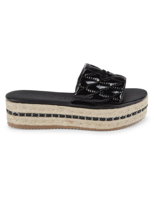 Kamara Quilted Platform Sandals | Saks Fifth Avenue OFF 5TH (Pmt risk)