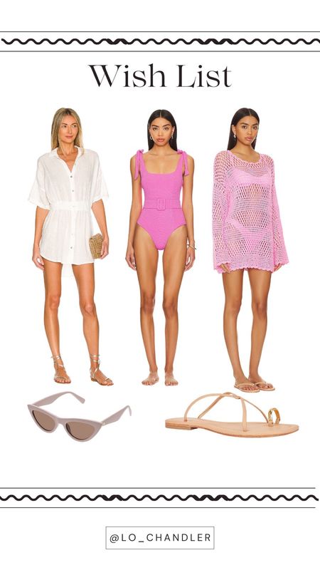 My wish list for the summer! I love these two coverups and the belt on this suit!



Wish list
Swim 
Swim coverup 
Coverup 
Sandals
Sunglasses 
Revolve 

#LTKtravel #LTKstyletip #LTKswim