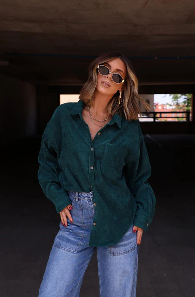 Corduroy Button Up | Lane 201 Boutique