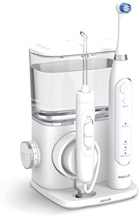 Waterpik CC-02 Complete Care 9.5 Oscillating Electric Toothbrush with Water Flosser, White, Mediu... | Amazon (US)