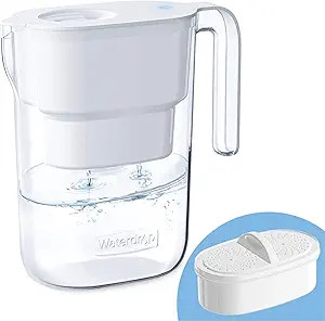 Waterdrop 200-Gallon Long-Life Elfin 5-Cup Water Filter Pitcher with 1 Filter, NSF Certified, 5X ... | Amazon (US)