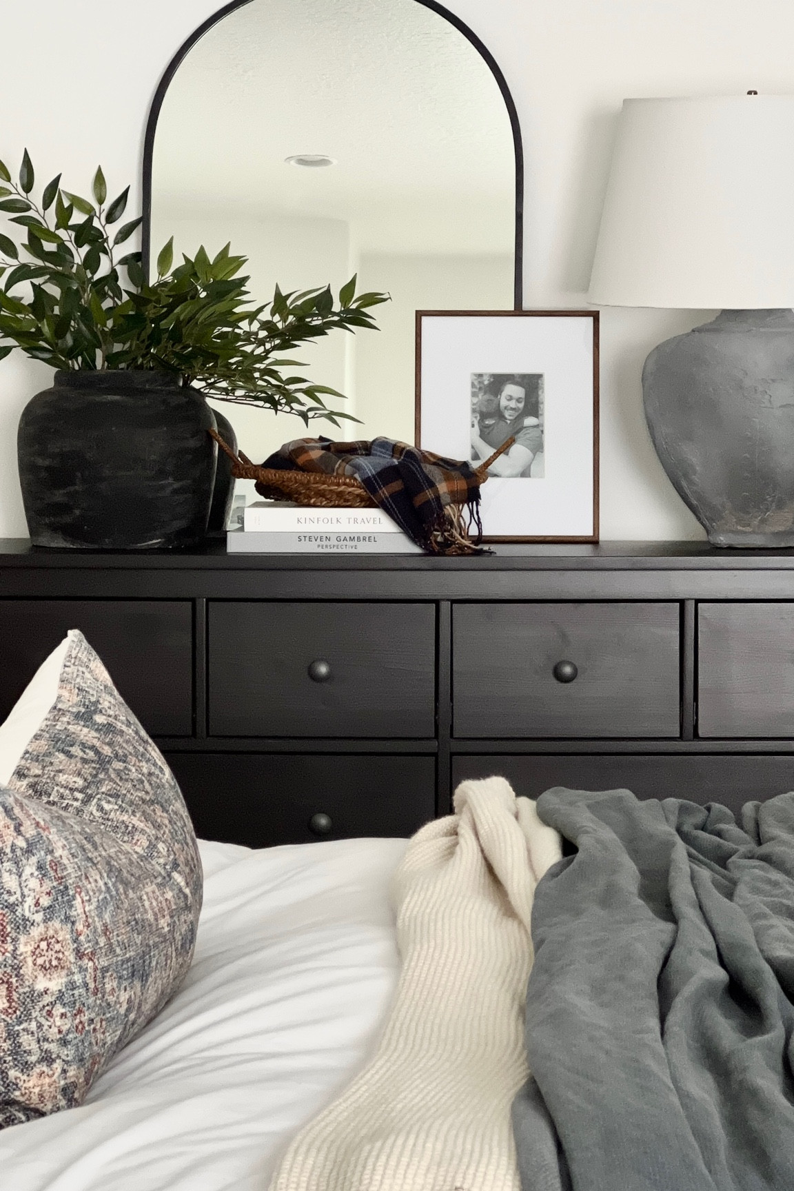 Long dresser styling 