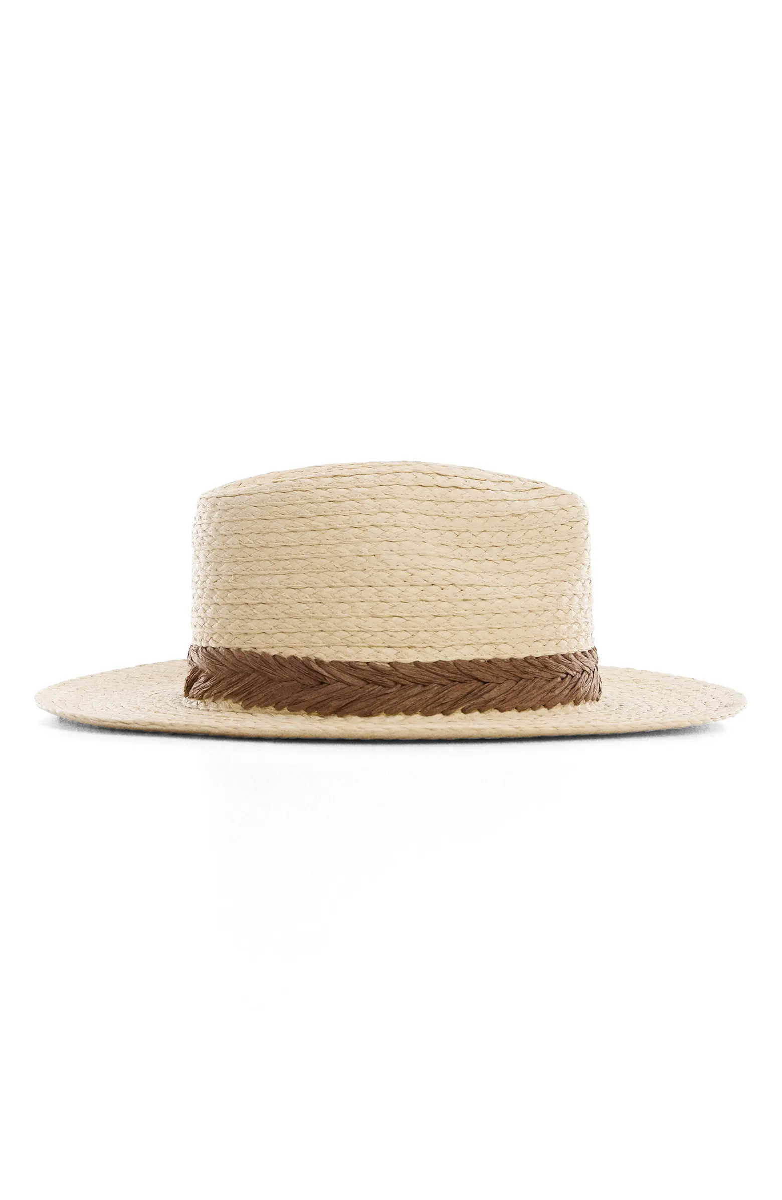 Braided Straw Fedora | Nordstrom