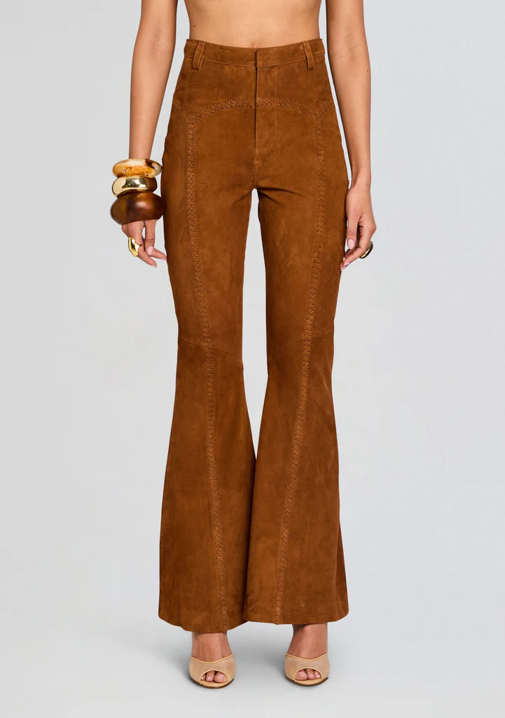 Manuela Suede Pant | Retrofete