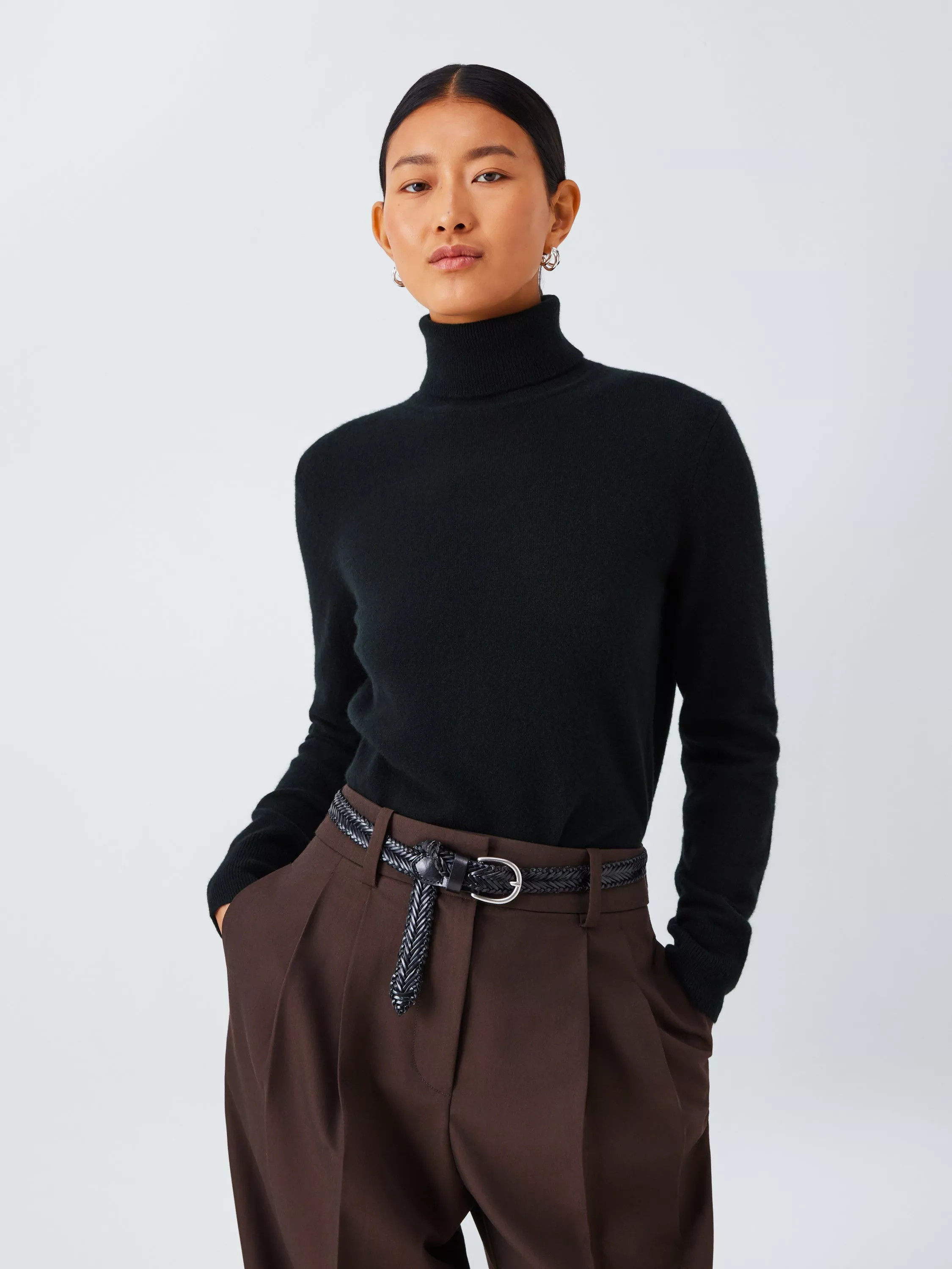 John Lewis Roll Neck Cashmere Jumper | John Lewis (UK)