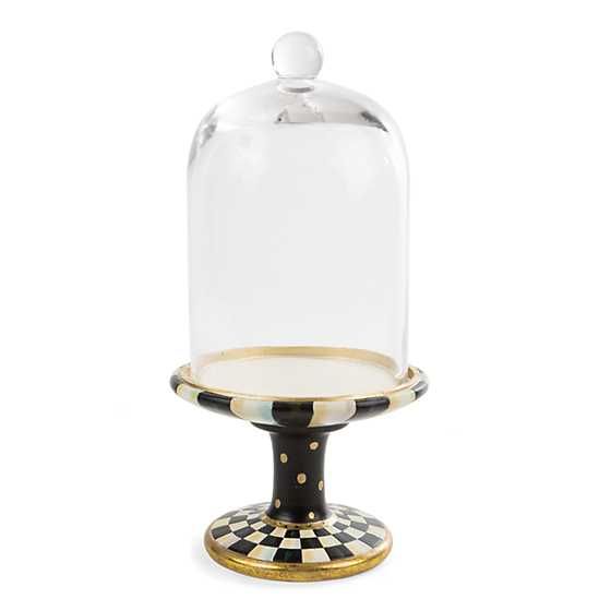 Courtly Check Pedestal with Cloche | MacKenzie-Childs