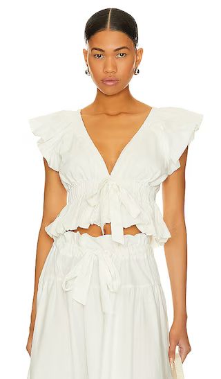 Bring The Bubble Top In Ivory | Revolve Clothing (Global)
