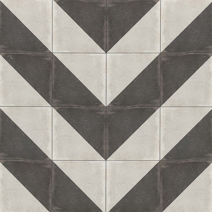 Click for more info about Palazzo 12" x 12" Decorative Tile in Castle Graphite Villa