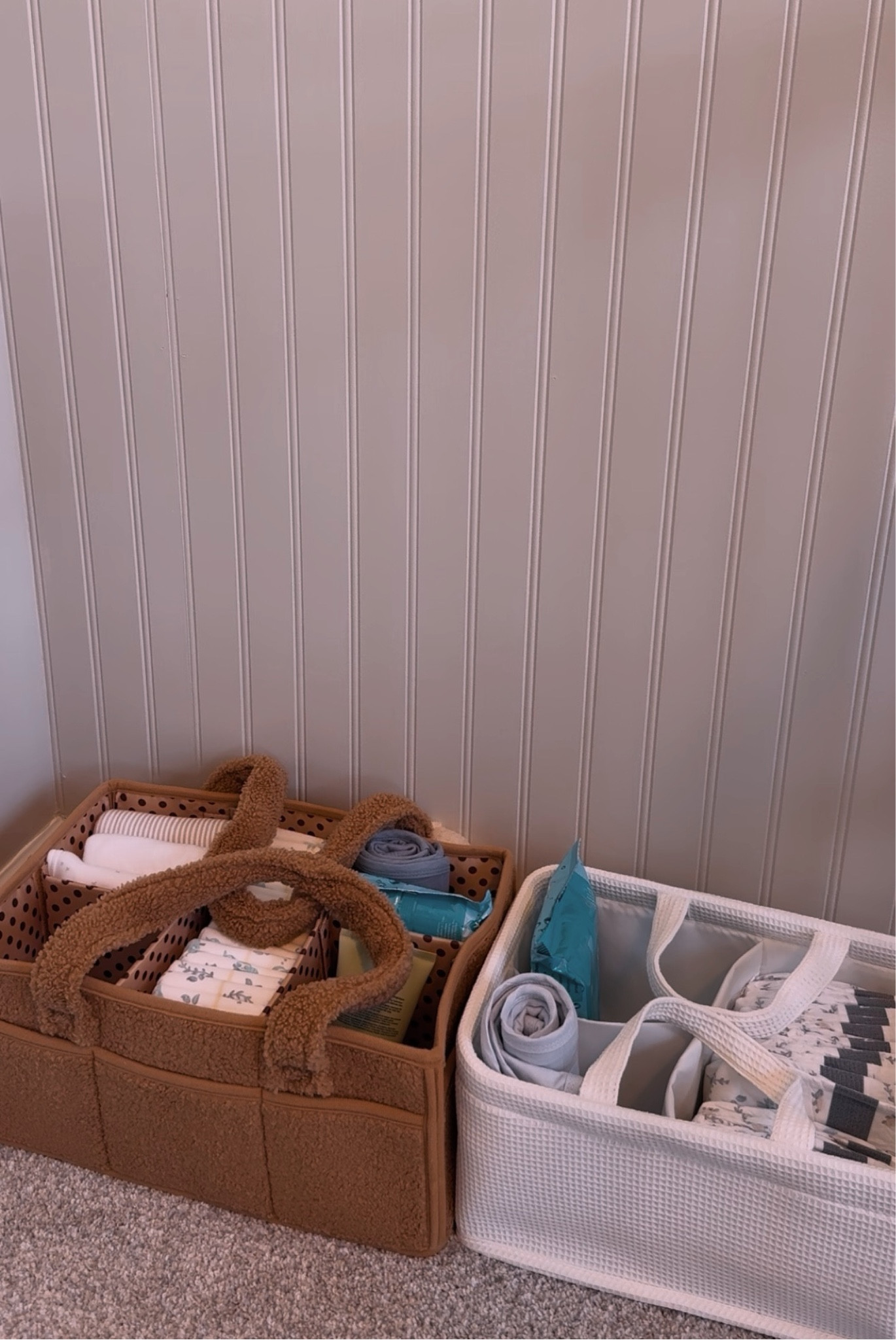 Getting my diaper caddy’s organized 🧸🤎🍼

#LTKBaby