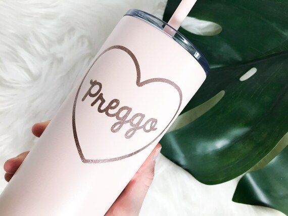 Preggo Tumbler, Mother's Day Gift For Pregnant Friend, Congratulations Pregnancy Gift, Pregnancy ... | Etsy (US)