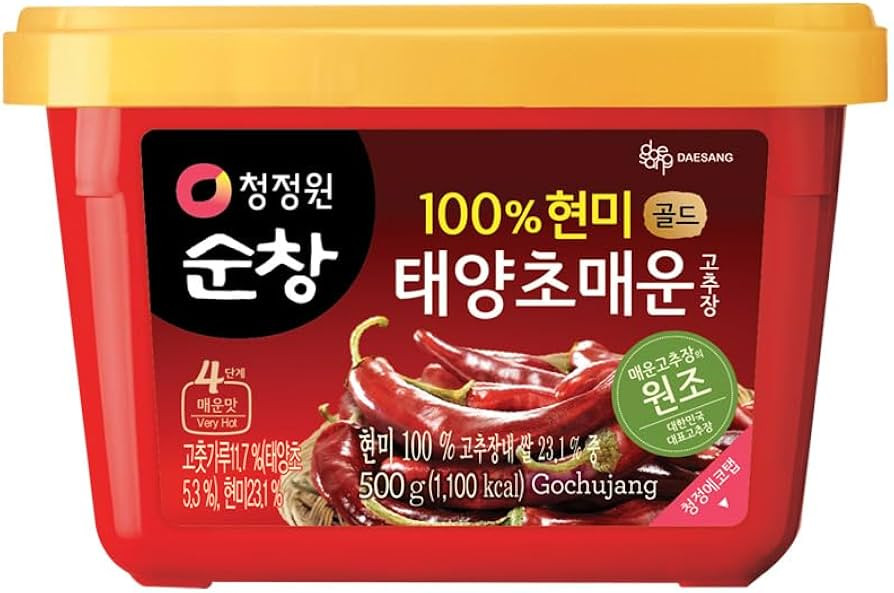 O’food Gochujang – Authentic Korean Red Chili Paste [Hot | 1.1 lb (500g) ] Spicy & Sweet Savo... | Amazon (US)