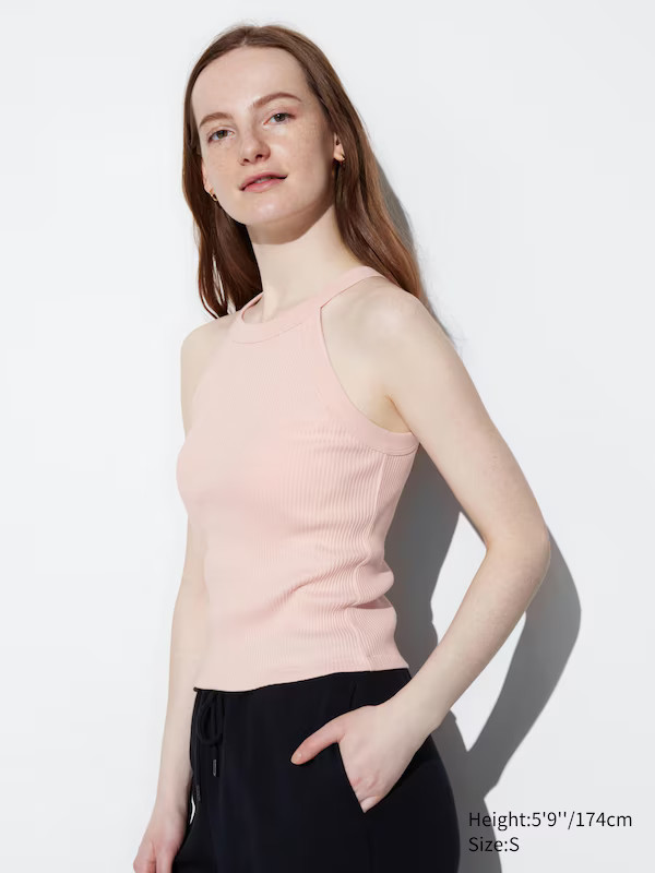 Halter Neck Bra Sleeveless Top | UNIQLO US | UNIQLO (US)