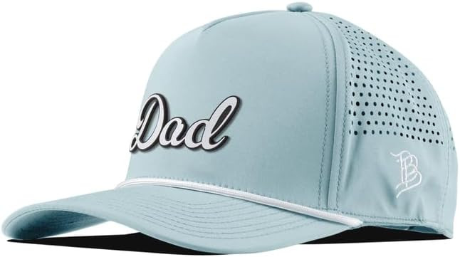 Branded Bills Dad Script 5 Panel Rope, Lightweight, Comfortable Baseball Cap | Amazon (US)