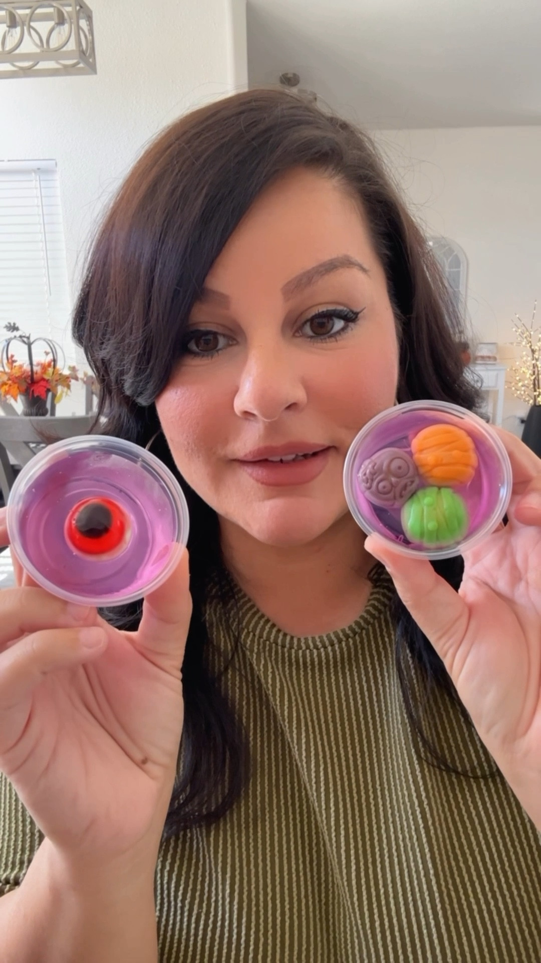 Halloween Jell-O shots using the Halloween Amos gummies. These could be kid friendly or the adult version.

#LTKKids #LTKHalloween #LTKParties