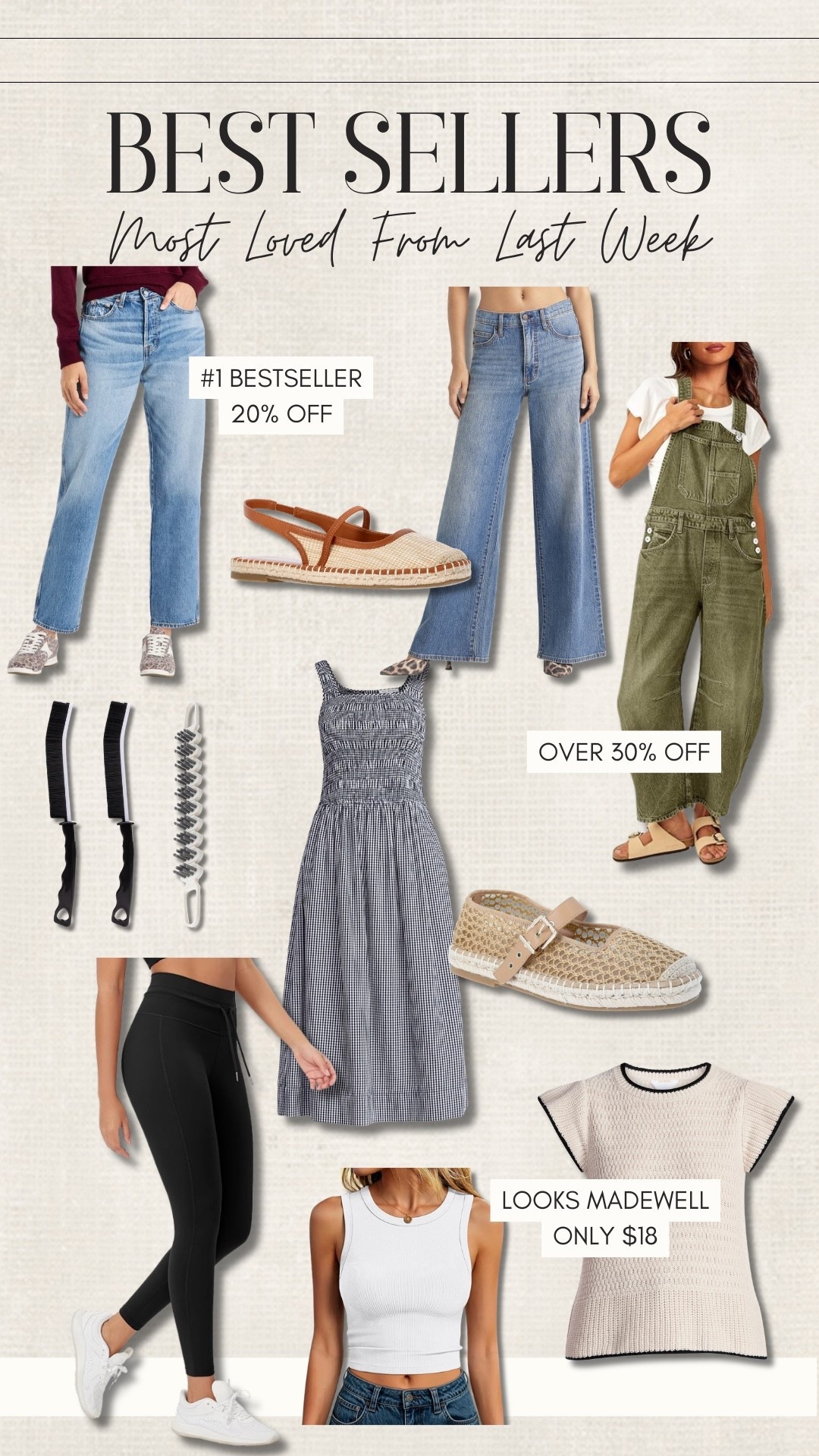 The most popular items I shared from last week❣️ 

📍Where to wear: dates, anniversary, girls brunch, weekend outings, sporting events, work // office , travel day, road trips, flights, target, shopping days, meetings, beach , pool, resort, workout, running errands, church. 

Ootd, outfit Inspo, fashion finds, trending, cozy, casual outfits, modest outfit, classy casual, look for less, winter fashion 2026, free people, designer, girly, chic, trendy, elevated basics, everyday style, winter wear, spring fashion, winter style, winter ootd, Ugg season, winter style edit, LTK outfit inspo, Amazon spring fashion, Walmart spring fashion, designer inspired looks, Target fashion, Target finds. 



#LTKootd #LTKSaleAlert