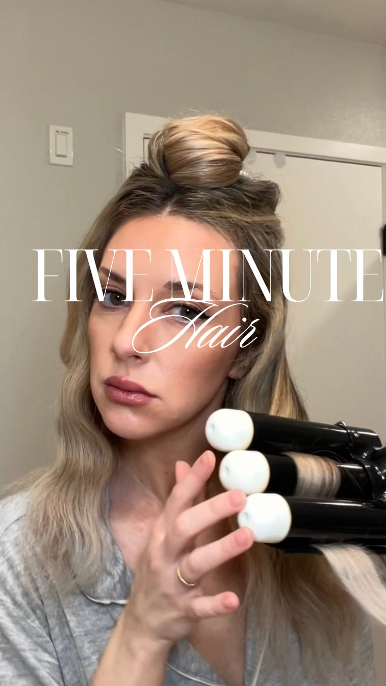 When I'm short on time, this is how I do my hair in less than five minutes. 

Other than the three prong curling tool, I’d say the airwash is the star here. 

#LTKmorningroutine #LTKFindsUnder50 #LTKBeauty