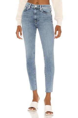 Hudson Jeans Barbara High Waist Super Skinny Ankle in Masterpiece from Revolve.com | Revolve Clothing (Global)