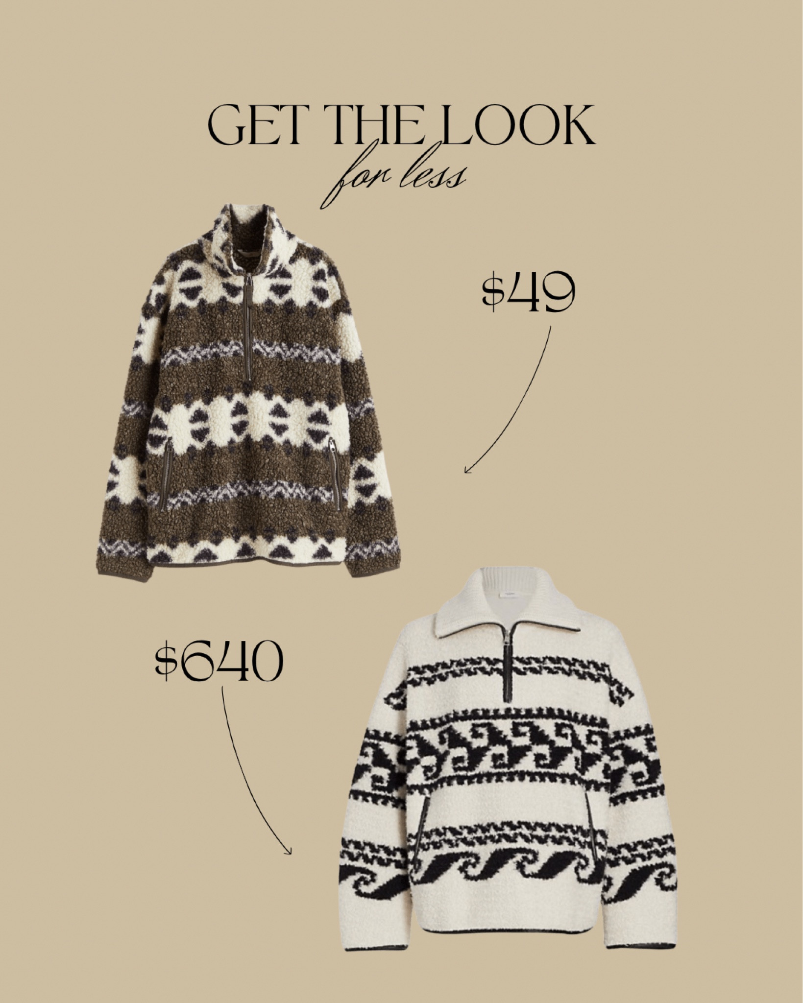 Get the look for less! My favorite Isabel Marant fleece dupe!

#LTKunder50 #LTKstyletip #LTKsalealert