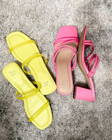 Target’s Spring Shoe Line ✨

These sandals are so pretty and on trend! 

Shoes, lime green, pink, square toe heels, target style 

#LTKworkwear #LTKSeasonal #LTKunder50