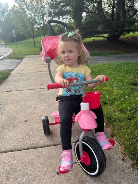What better way to celebrate your 2nd birthday than with a new tricycle!  Perfect for toddlers who are still learning to use the pedals.  Has a foot pad, too, for those who aren’t ready to pedal yet. 

#LTKKids #LTKGiftGuide #LTKActive