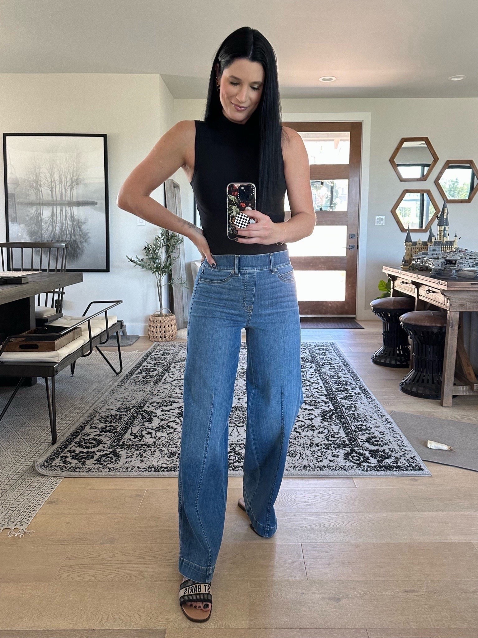 SPANX is having an up to 50% off hundreds of pieces including denim! I wear a small.

#LTKSaleAlert #LTKOver40 #LTKTall