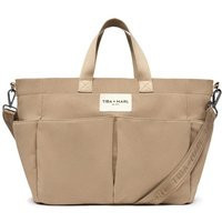 TIBA + MARL Canvas Pocket Tote - Desert | Natural Baby Shower UK