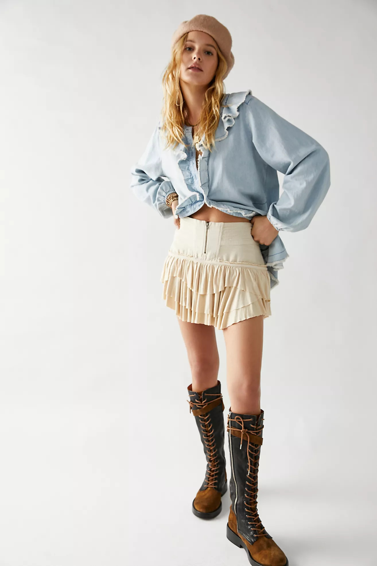 Frostbite Mini Skirt | Free People (Global - UK&FR Excluded)