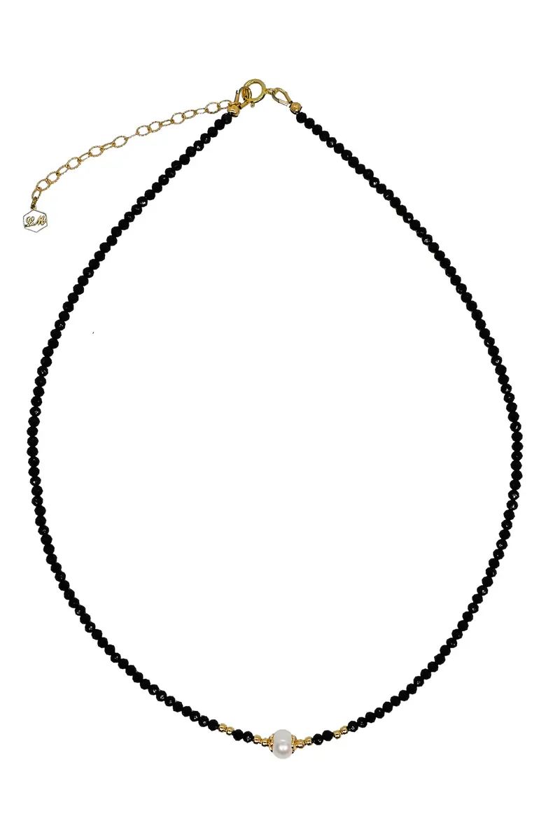 Pearl & Onyx Choker Necklace | Nordstrom