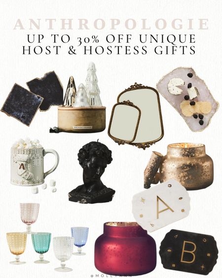Anthropologie up to 30% off holiday gift ideas for hostess gifts for hostess 

#LTKunder100 #LTKunder50 #LTKsalealert