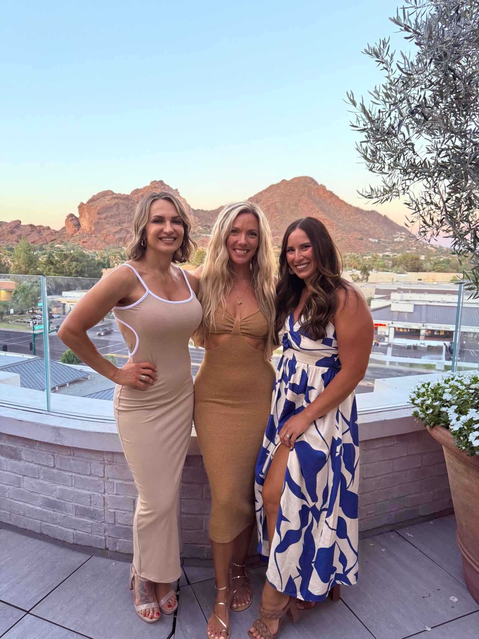 Loved this Lulus dress for my girls trip to Scottsdale 🌵It has great stretch, it’s soft and light enough to wear in extreme heat 🥵😝 

My girl Elina is wearing a tan dress from Lulus that I ALSO bought and we brought to the same trip without realizing it! I opted to not wear it because she looked amazing in it, but it’s also a great summer look, and we both have totally different body types and it looks cute on us both! 

Both dresses are linked!



#LTKSummerEdit