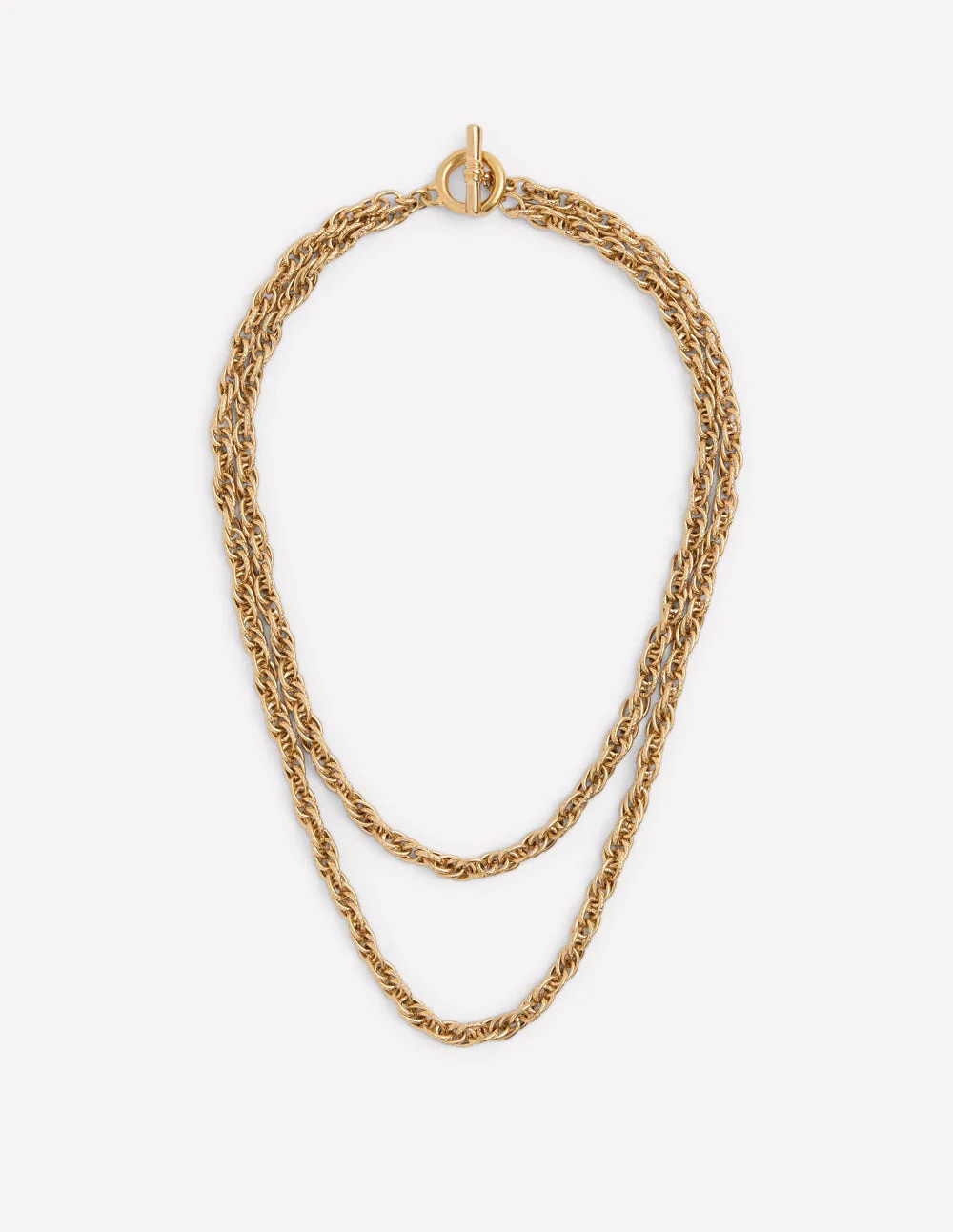 Twist Layer Necklace-Gold Colour | Boden (US)