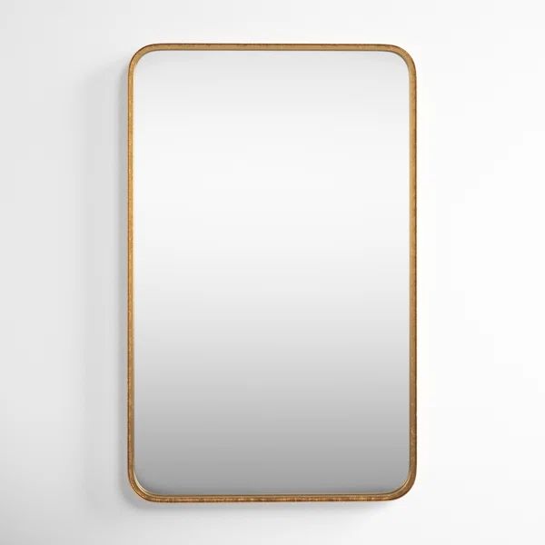 Adrienne Rectangle Metal Wall Mirror | Wayfair North America