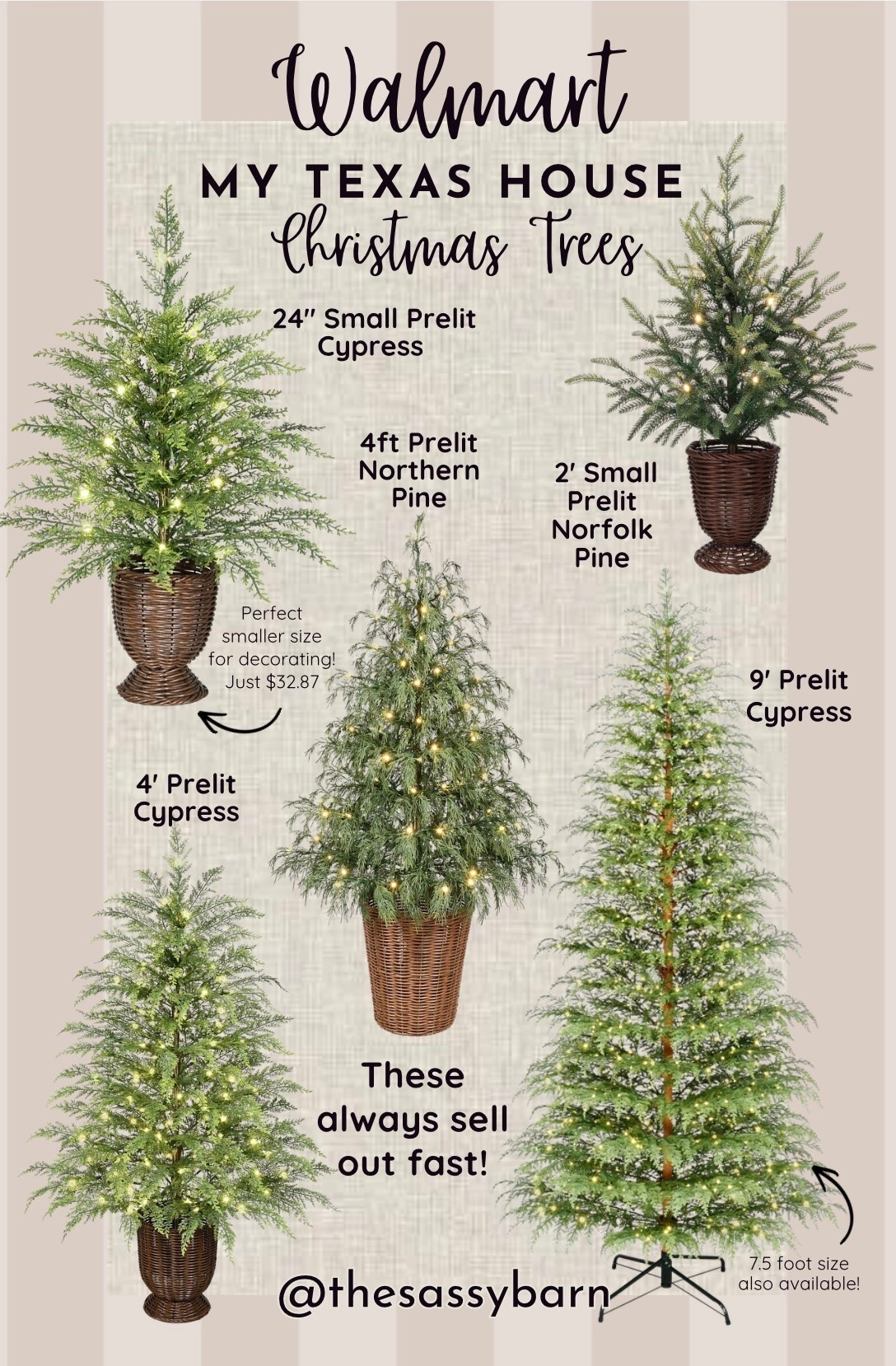 Christmas Trees are out! The popular My Texas House trees are so great! These always sell out fast so time to start shopping!

#LTKSeasonal #LTKHome