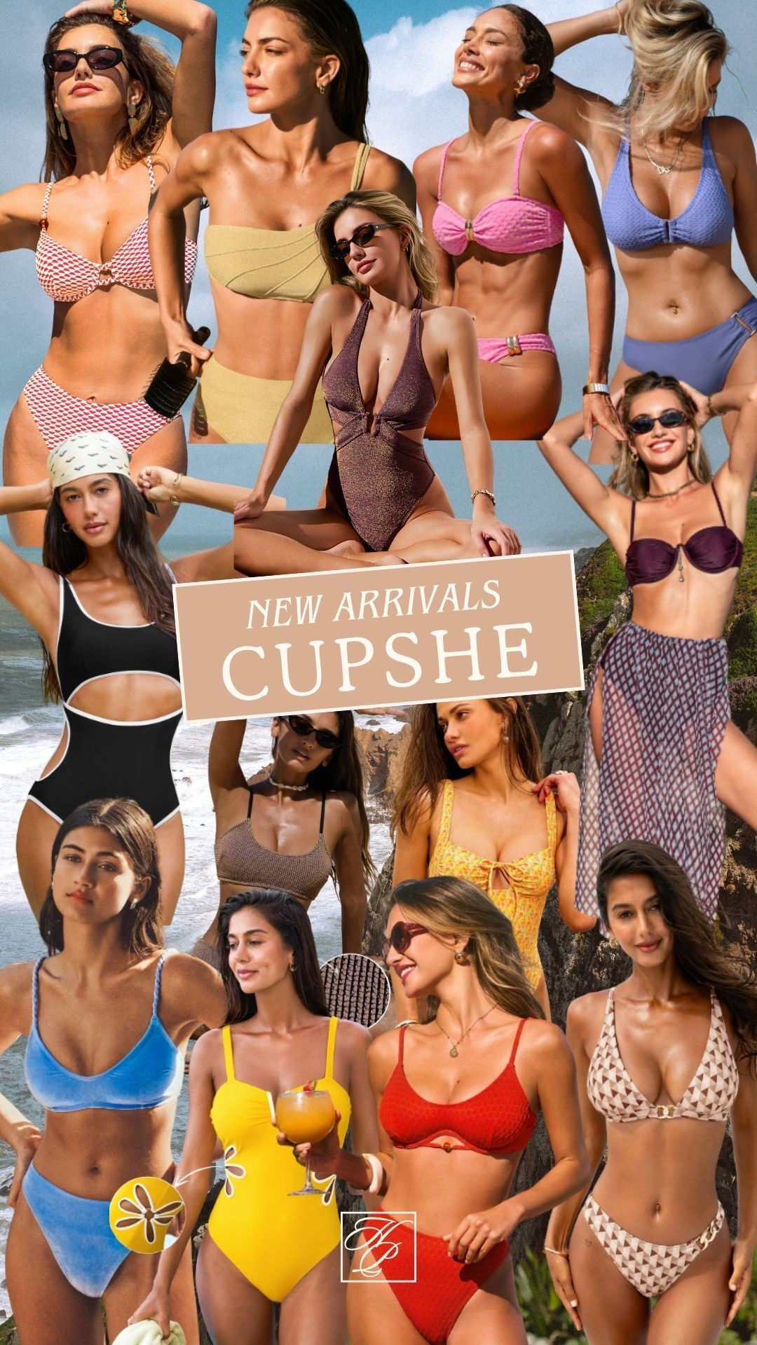 Countdown to tan lines: 3, 2, 1… use Hunter15 for 15% off over $70+ #Cupshe #Cupshepartner #swimsuits #swimwear #bikini #vacation @cupshe