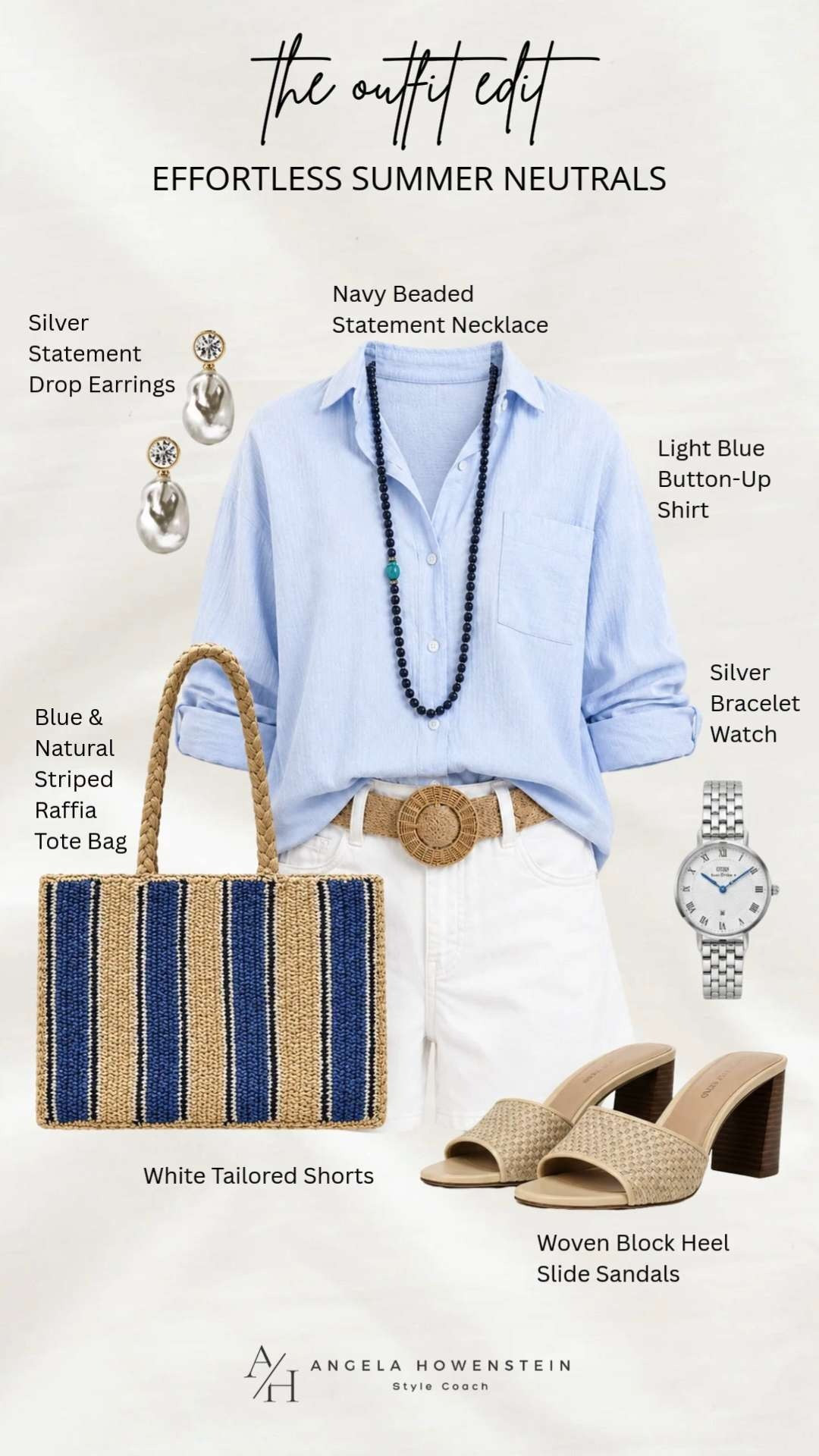 These white tailored shorts are a summer staple you’ll wear on repeat. I paired them with a light blue button-down and neutral accessories for an effortless look that’s perfect for lunch, vacation, errands, or casual weekends.

💡 LTK MADE EASY
❤️ Heart = Support my posts!
🔖 Save = Get sale & restock alerts
📋 Lists = Keep favorites organized
📲 Share = Send lists and products to a friend. Hello, Christmas List!
💬 Comment = Ask me anything about what I'm wearing. :-)

#LTKootd #LTKSeasonal #LTKOver40