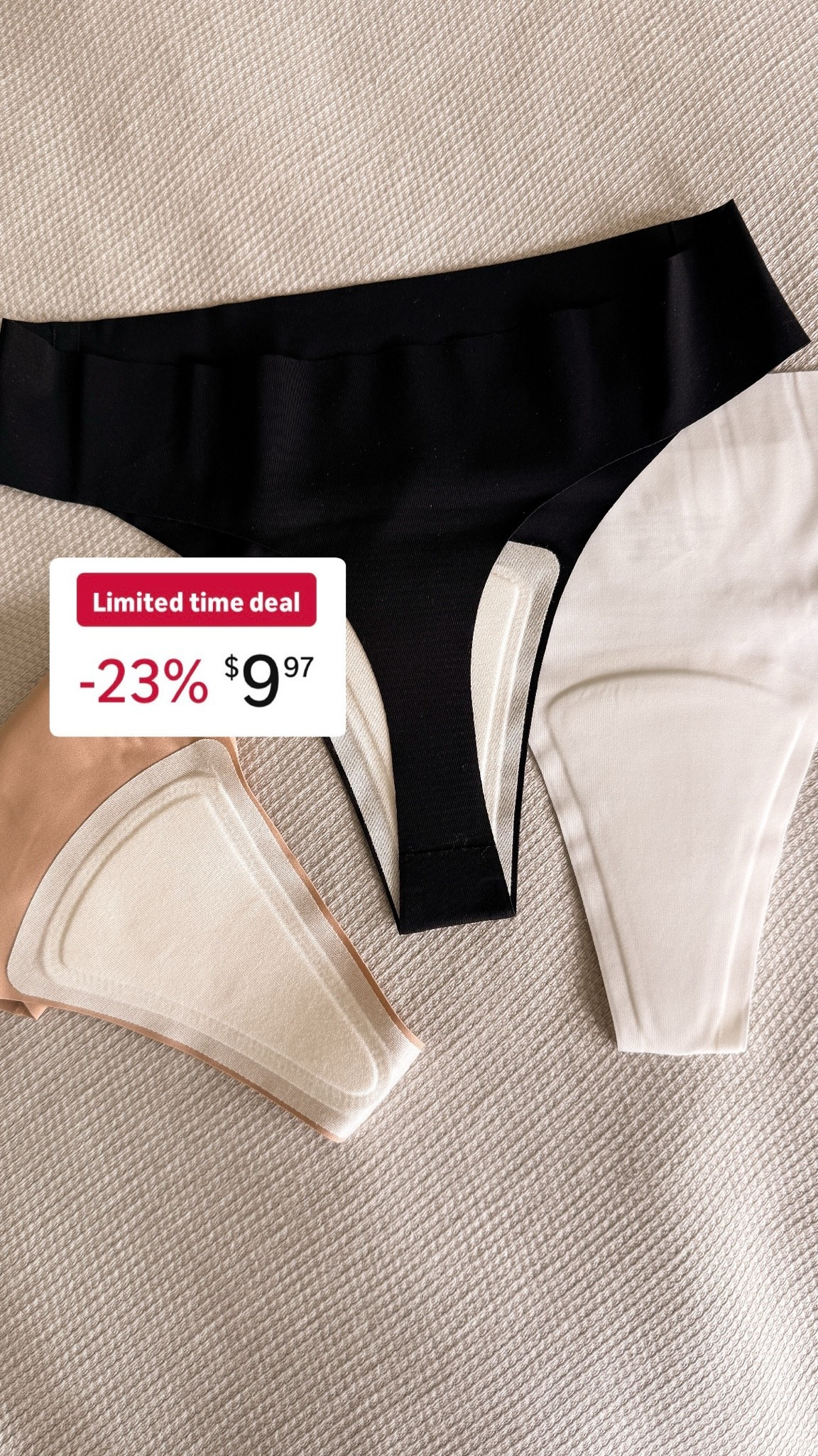 My favorite Amazon underwear are on sale! These are the best for leggings!

#LTKselfcare #LTKSaleAlert #LTKActive