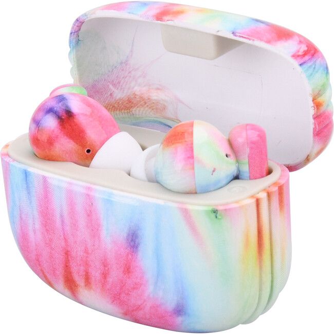 Fun Buds Pro Wireless Earbuds and Charging Case, Tye Dye | Maisonette