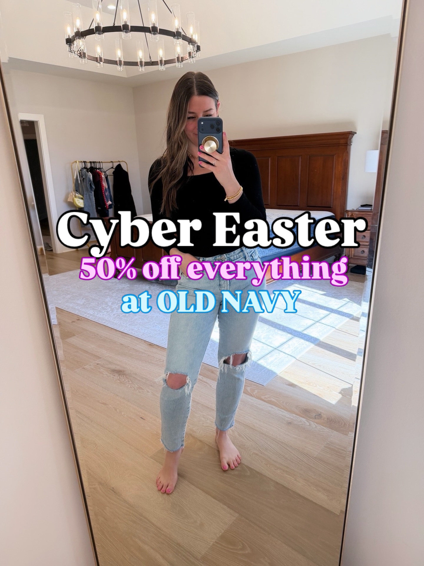 Hoppy Cyber Easter 🐣 50% off everything! comment SHOP for links! 

#oldnavystyle #ltksalealert #springstyles @oldnavy