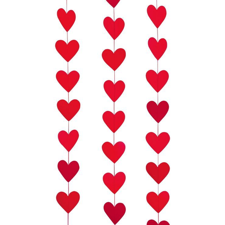 3ct Valentines Heart Hanging Décor - Spritz™ | Target