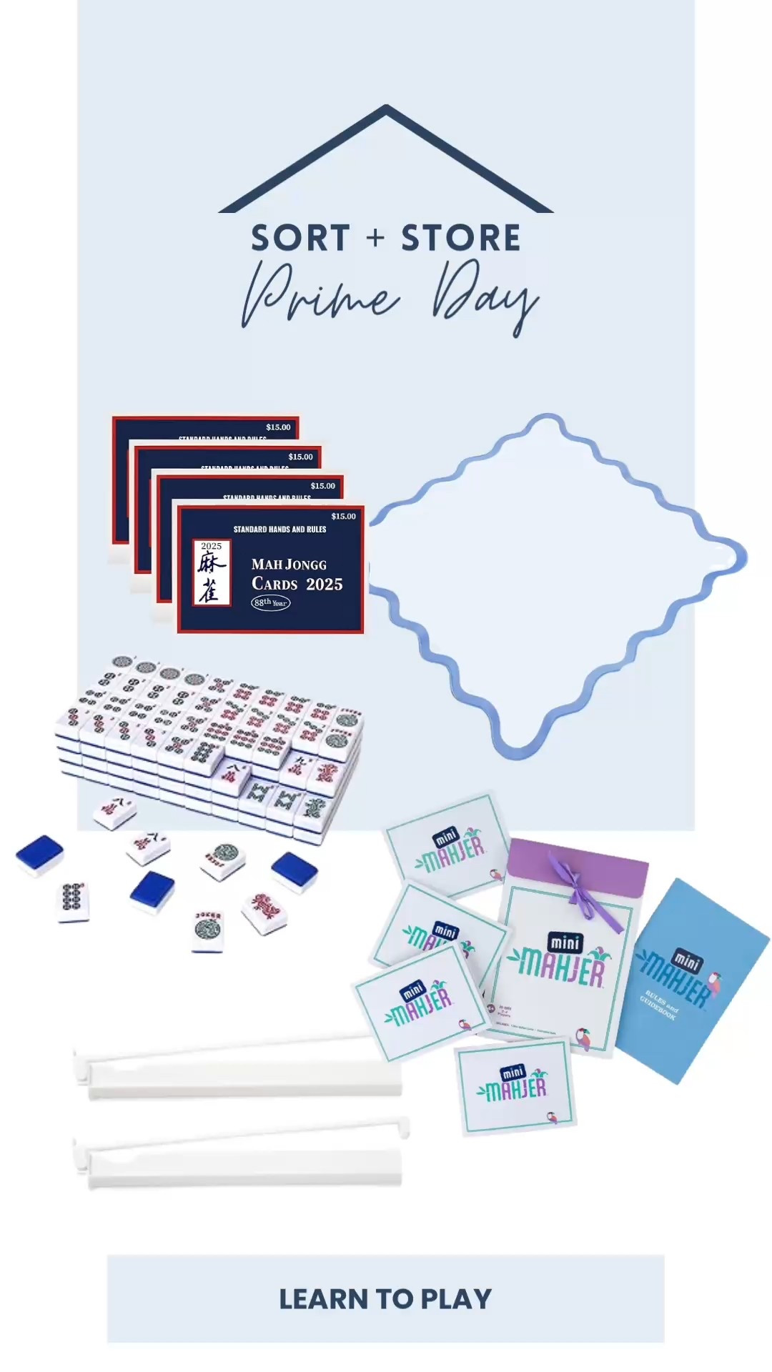 Amazon Prime Days are a great time to invest in Mahjong basics and learn to play!  I have been having such a great (screen free) time playing with my daughters!

#LTKOver40 #LTKFamily #LTKSaleAlert