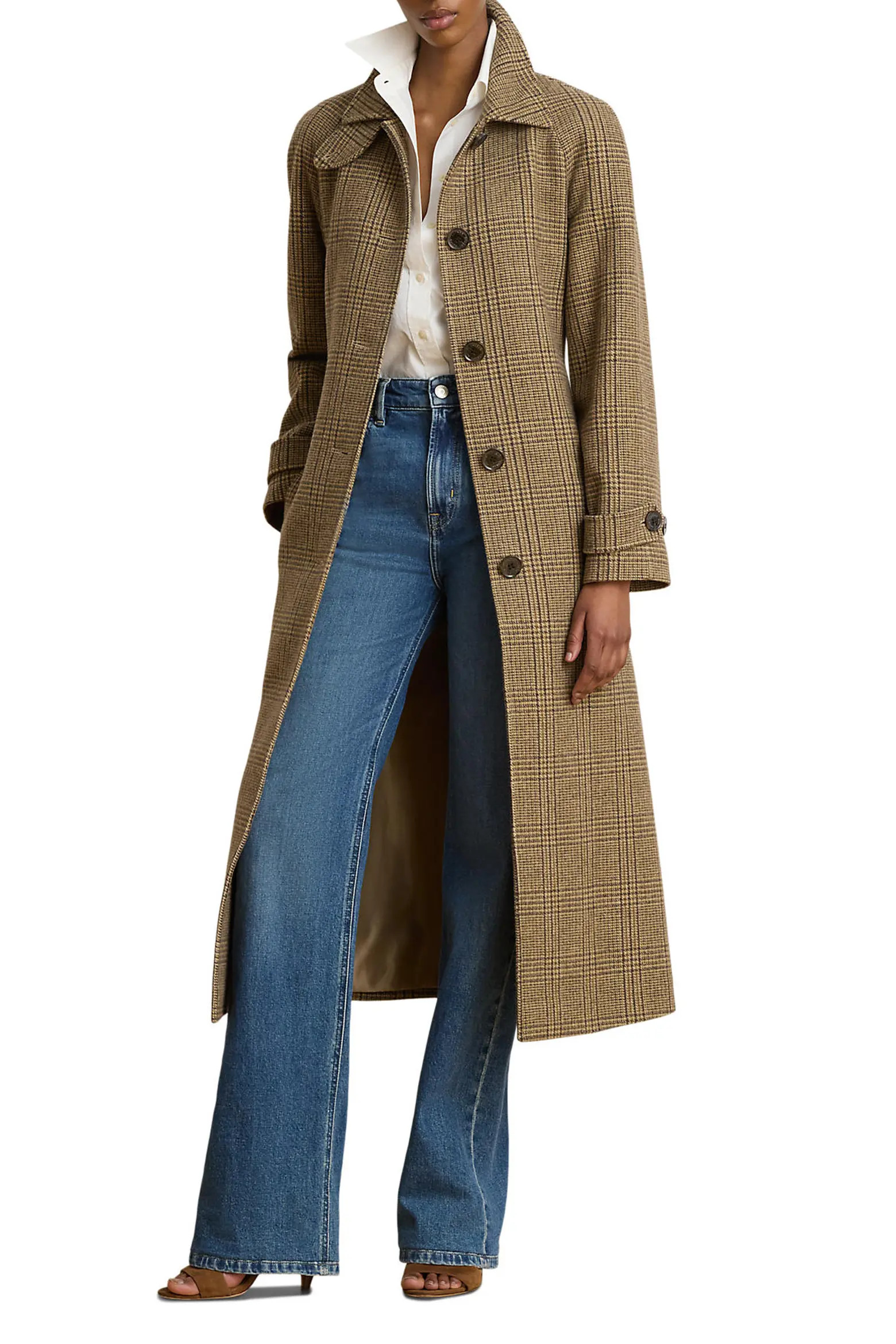 Wool Blend Trench Coat (Women) | Nordstrom | Nordstrom