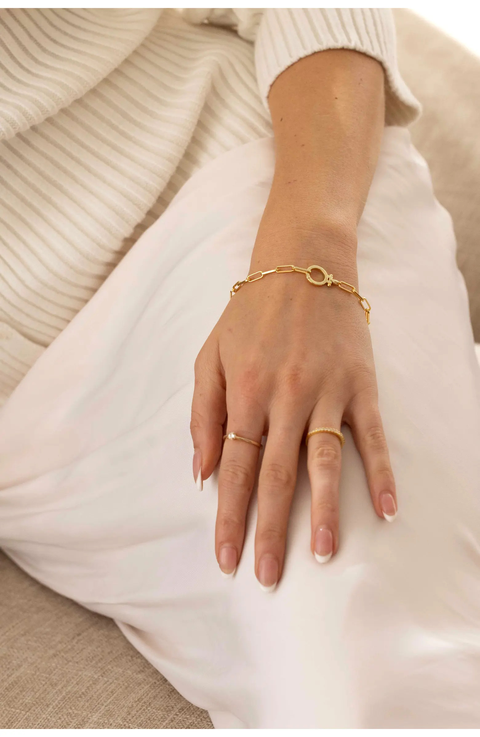 Mint & Lily Mint Paperclip Bracelet | Nordstrom | Nordstrom