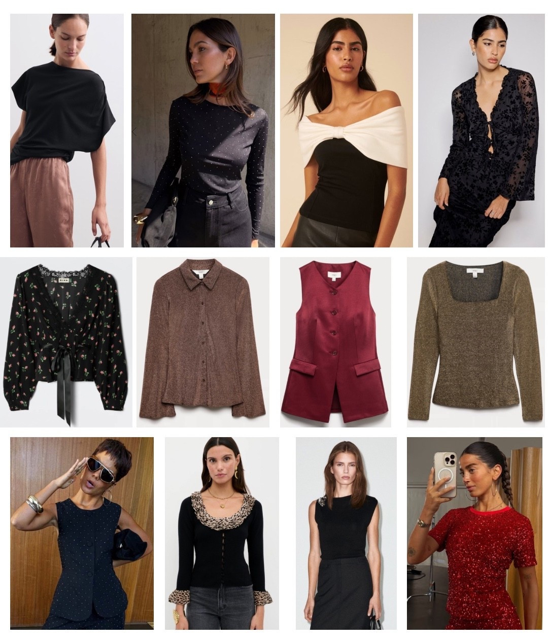 Nice Top Edit - Part 1

Whoever you are, wherever you go out, all of these tops would look lovely with trousers, jeans or skirts

Plus size Curves Going Out Tops Date Night Inspiration Party Wear Christmas Festive Season 

#LTKdatenight #LTKuk #LTKplussize