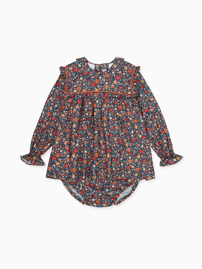 Navy Melissa Baby Set | La Coqueta