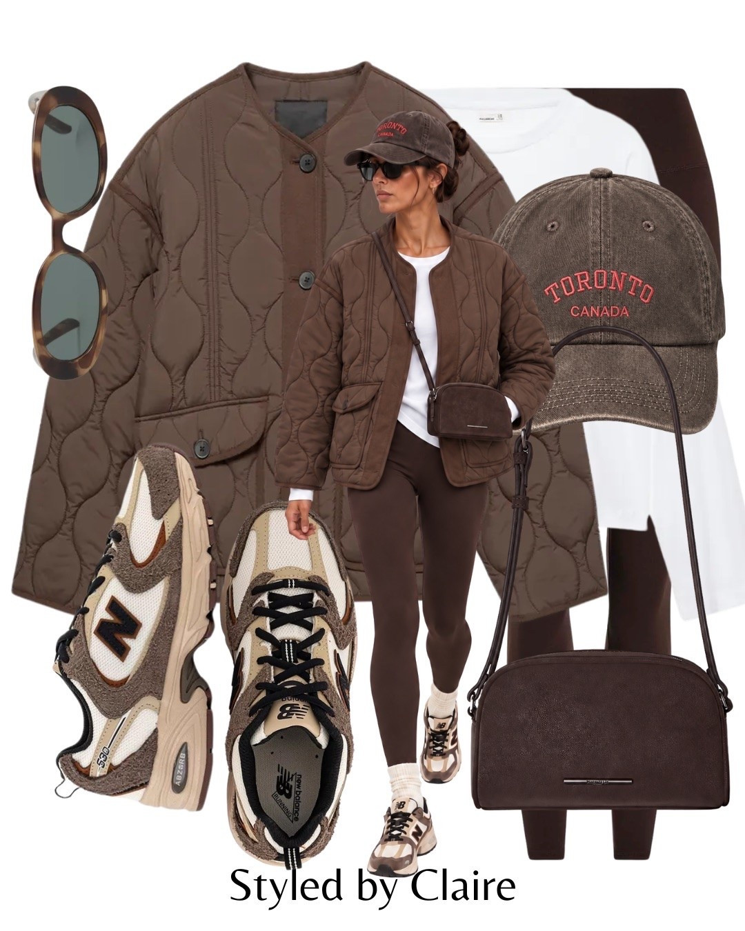 QUILTED JACKET🐻
AD #pullandbearcommunity
Cap leggings boxy tshirt cross body mini bag new balance 530 city break capsule wardrobe basics airport

#LTKautumn #LTKstyletip #LTKshoes
