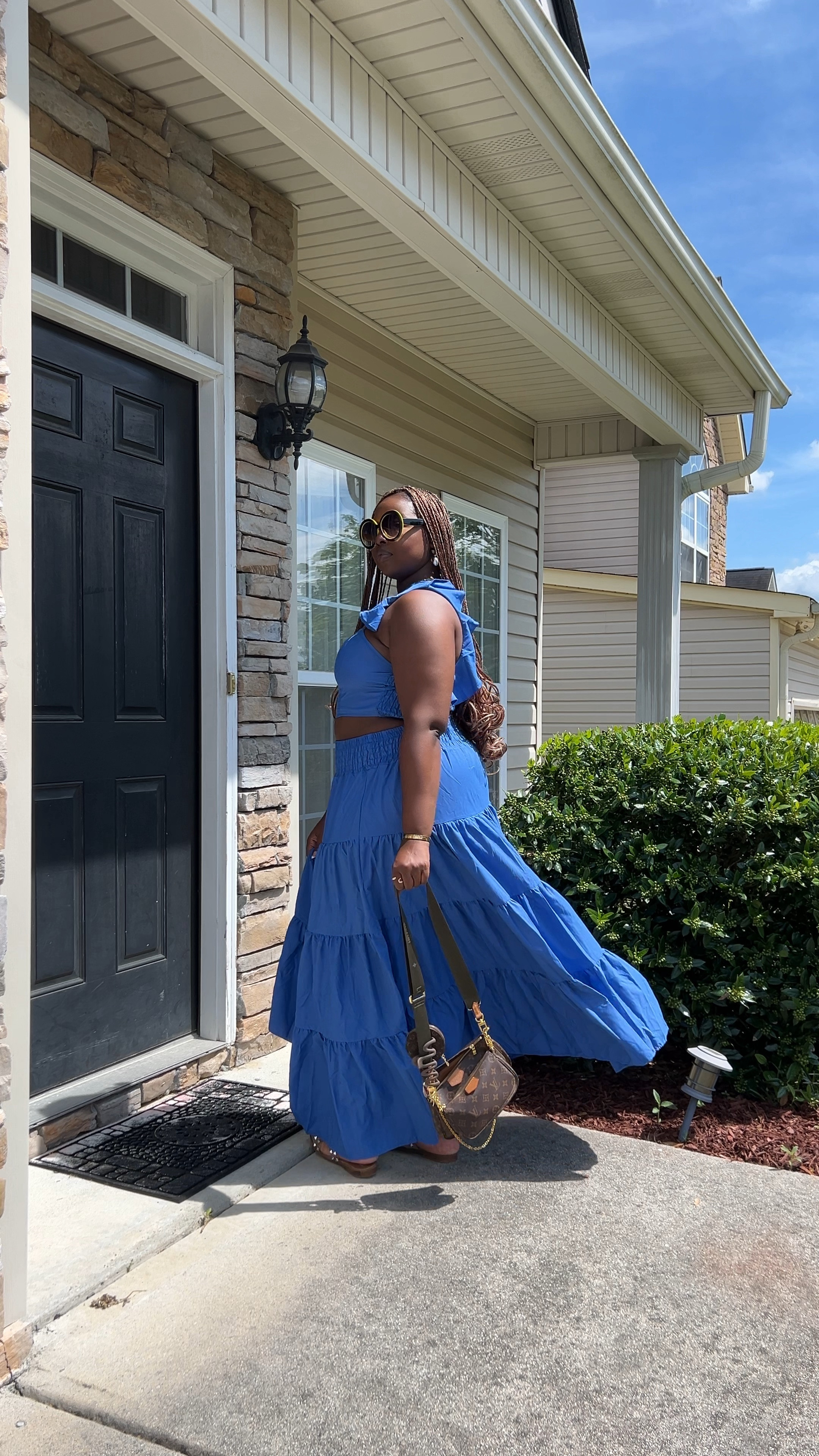💙🩵💙🩵 loving this summer set! 
🛍️: wearing XL


#LTKVideo #LTKplussize #LTKmidsize