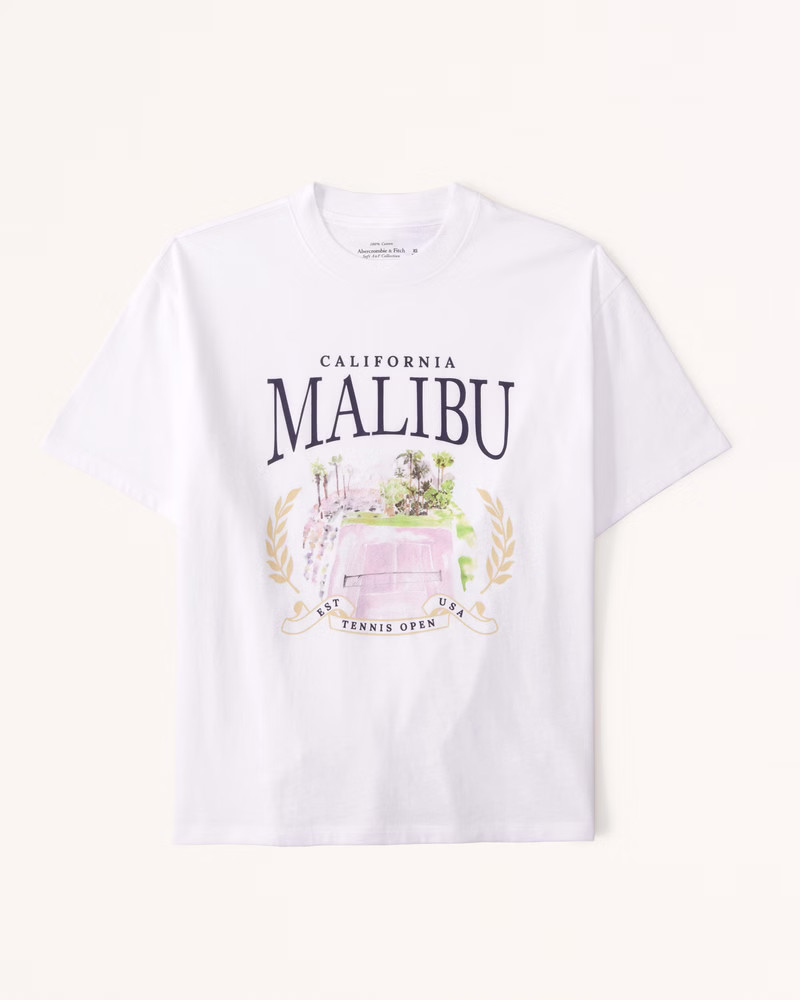 Sporty Retro Graphic Tee | Abercrombie & Fitch (US)